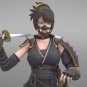 Samurai Girl V2 Fanart STL file