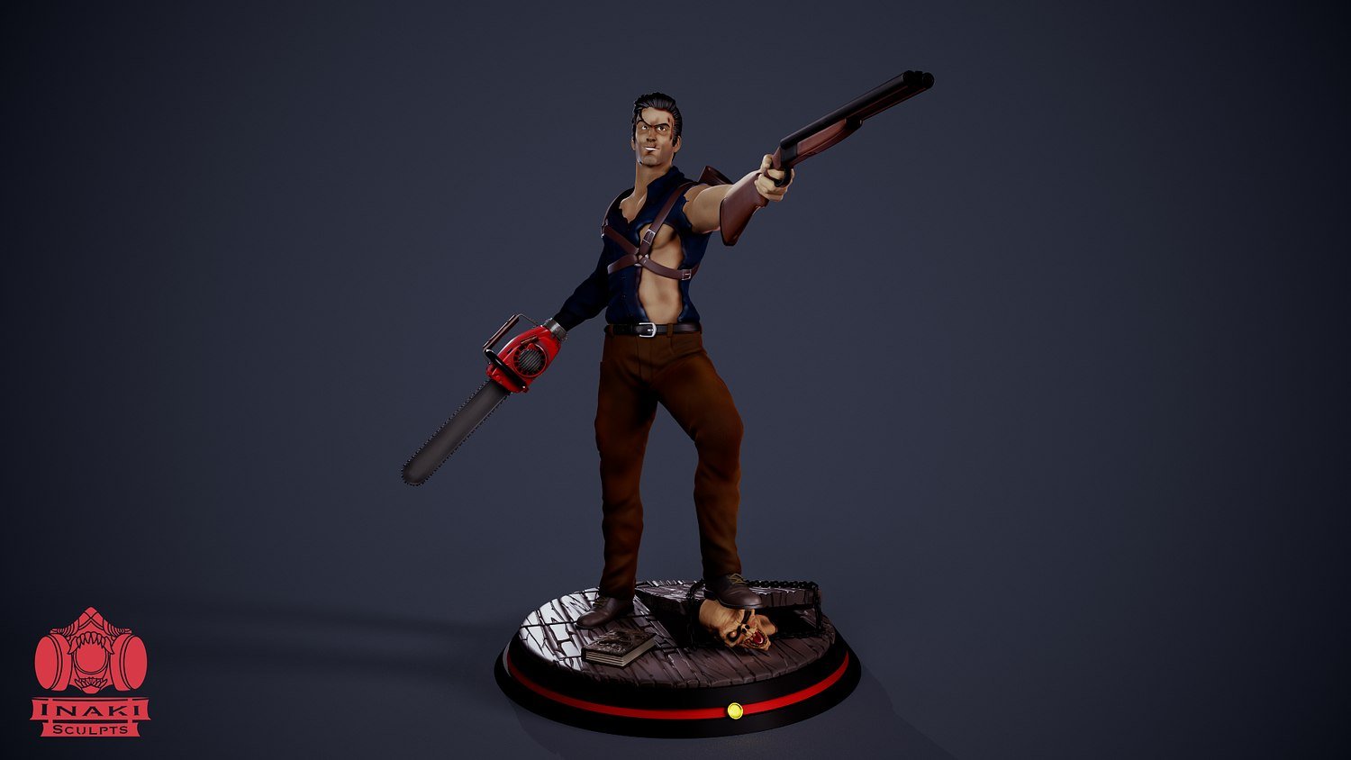 Ash Williams From Evil Dead STL file