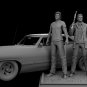 Supernatural Dean and Sam STL file