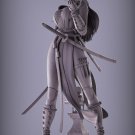 Samurai Girl Fanart STL file