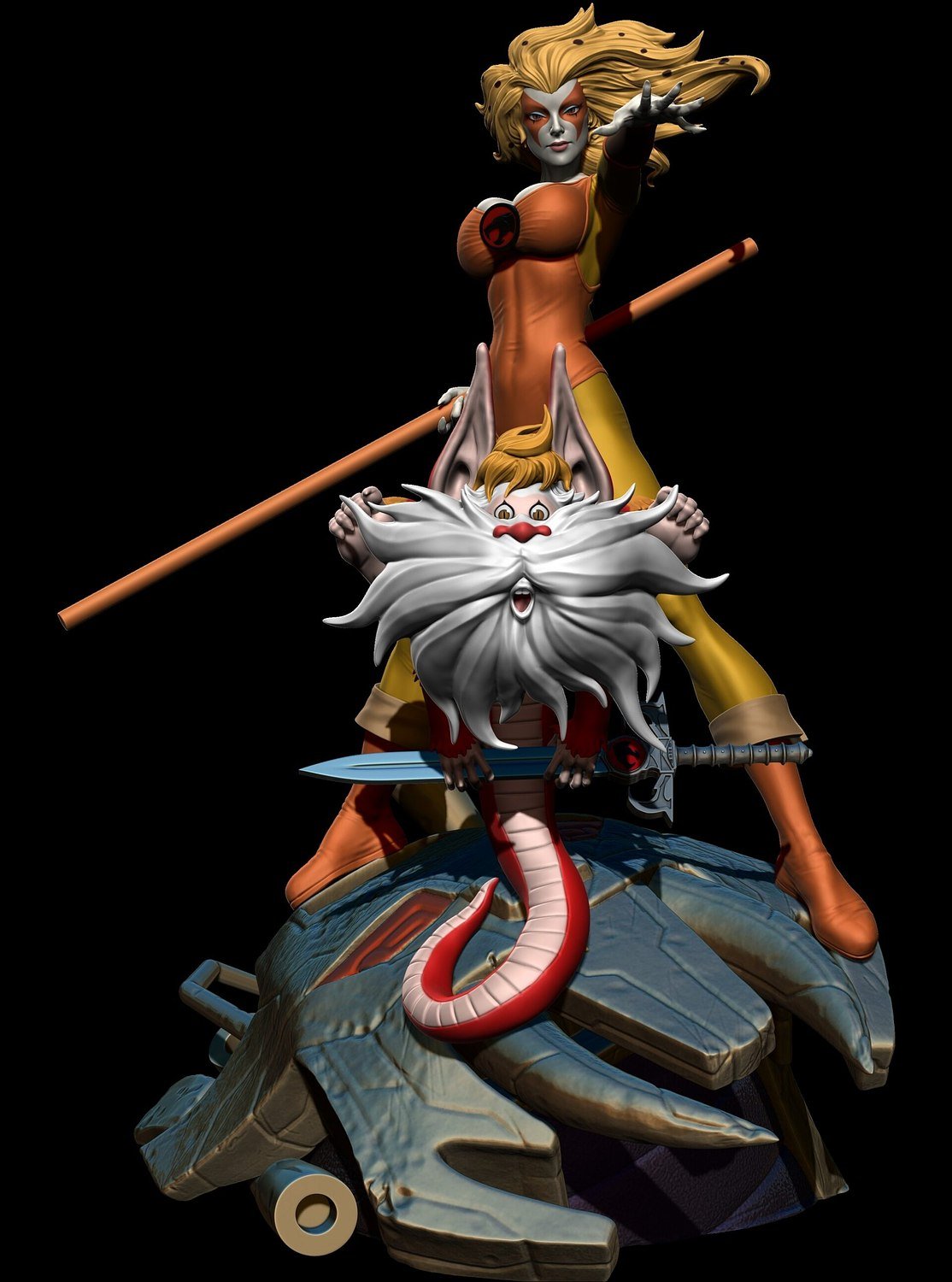 Cheetara From Thundercat TV series STL file