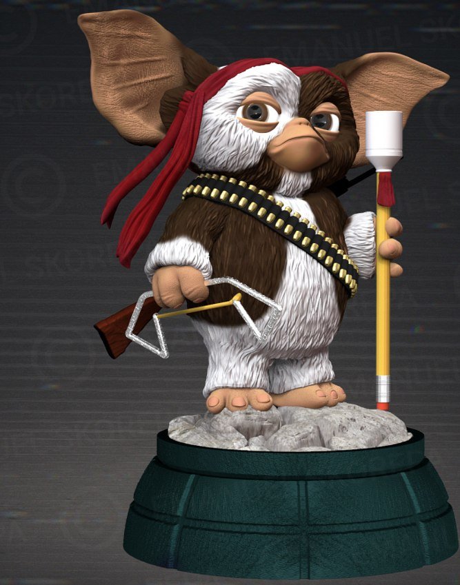 Gizmo from Gremlin STL file