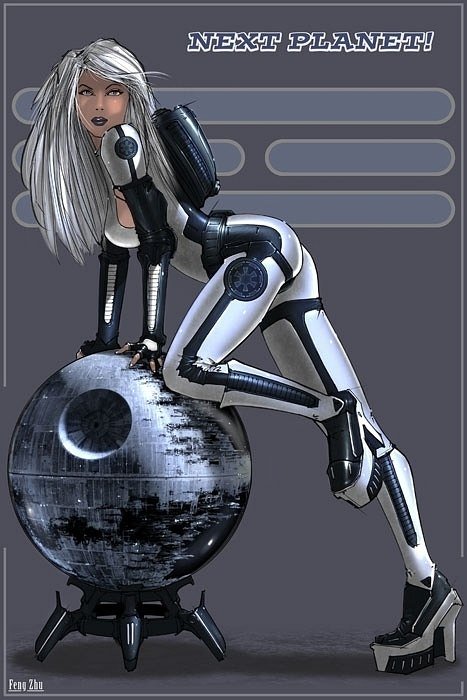 Star Wars Pin Up Tie Pilot - Version 2 STL file