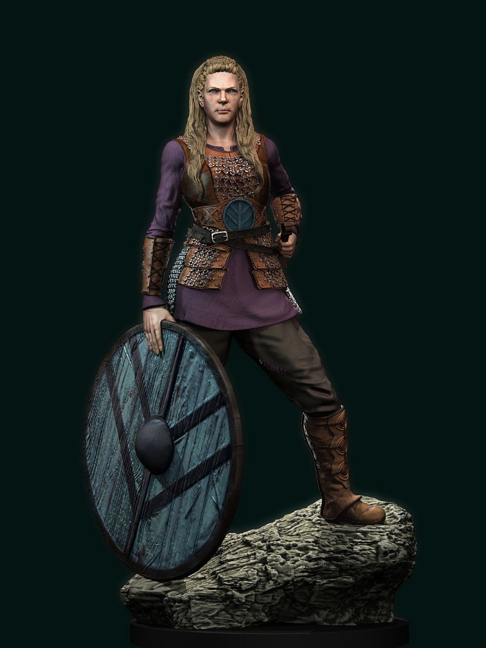 Lagertha from Vikings - Pose 1 STL file