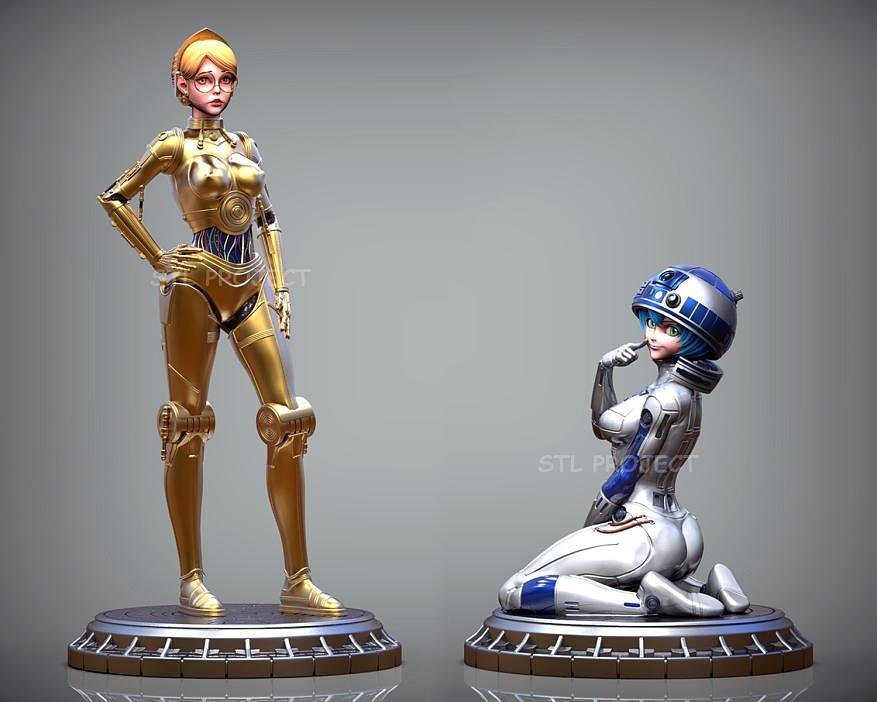 C3R2 Single Version STL file