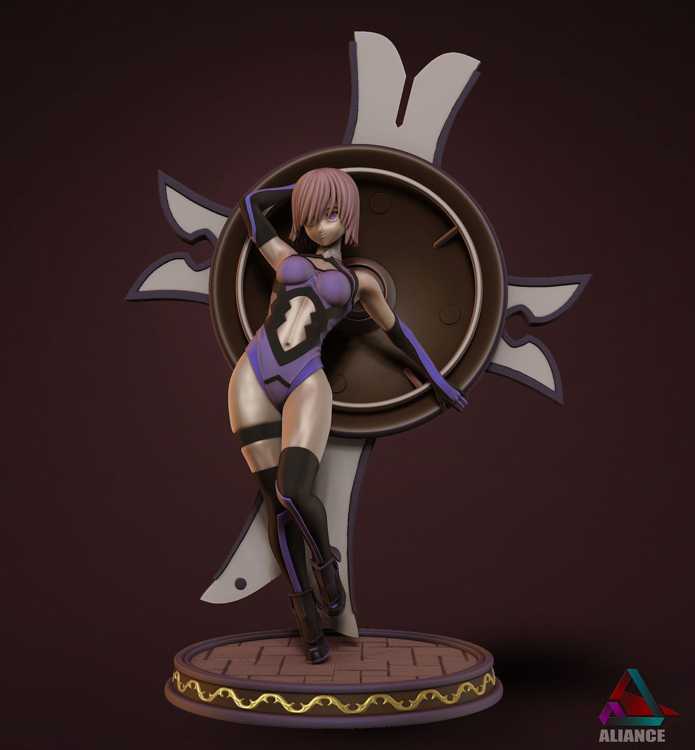 Mashu From Fate Grand Order STL FILE