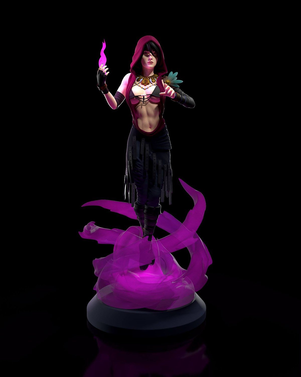 Morrigan From Dragon Age STL FILE