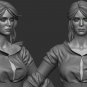 Ciri V3 from The Witcher STL FILE