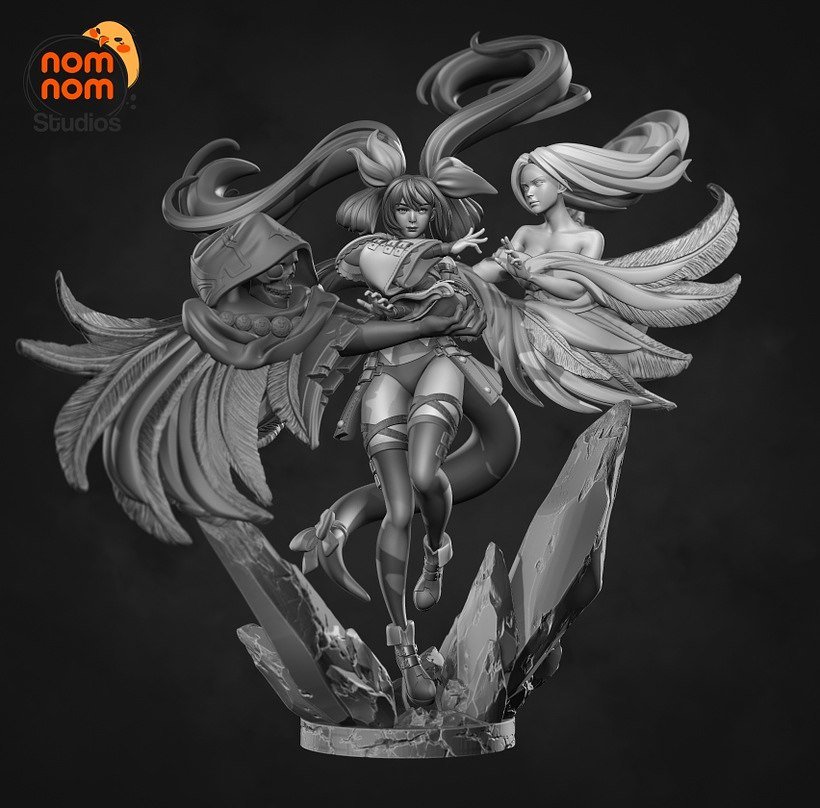 Dizzy from Guilty Gear STL FILE