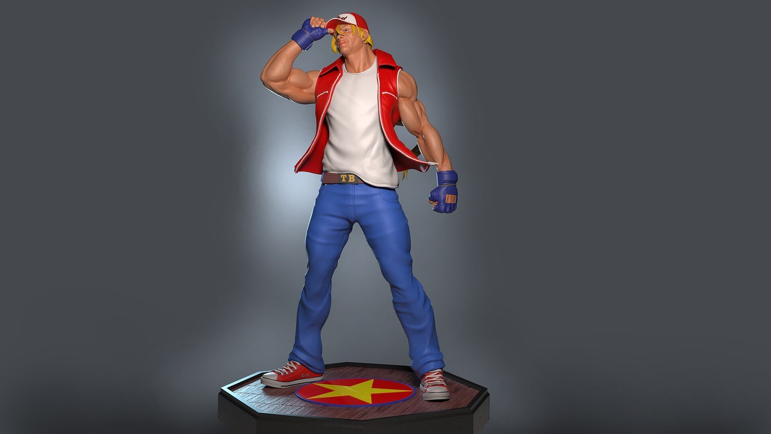 Terry Bogard V2 From Fatal Fury STL FILE