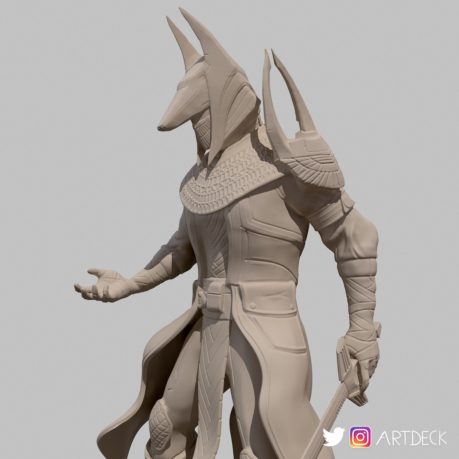 Osiris Warlock From Destiny STL FILE