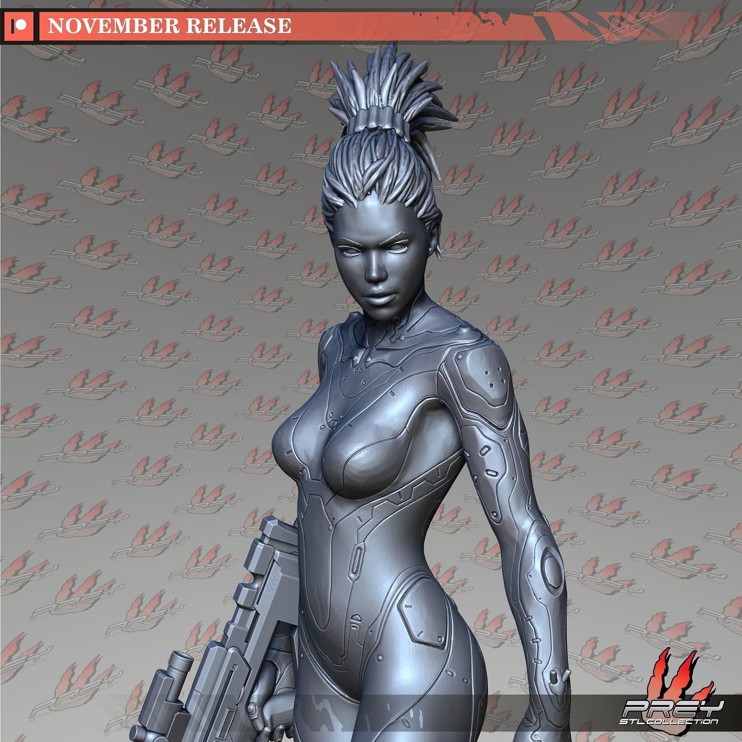 Sarah Kerrigan V2 from StarCraft STL FILE