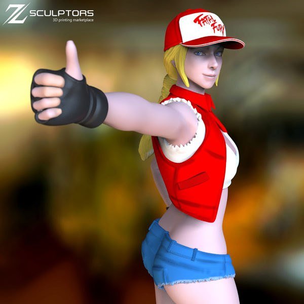 Cutie Terry King of Fighters STL FILE