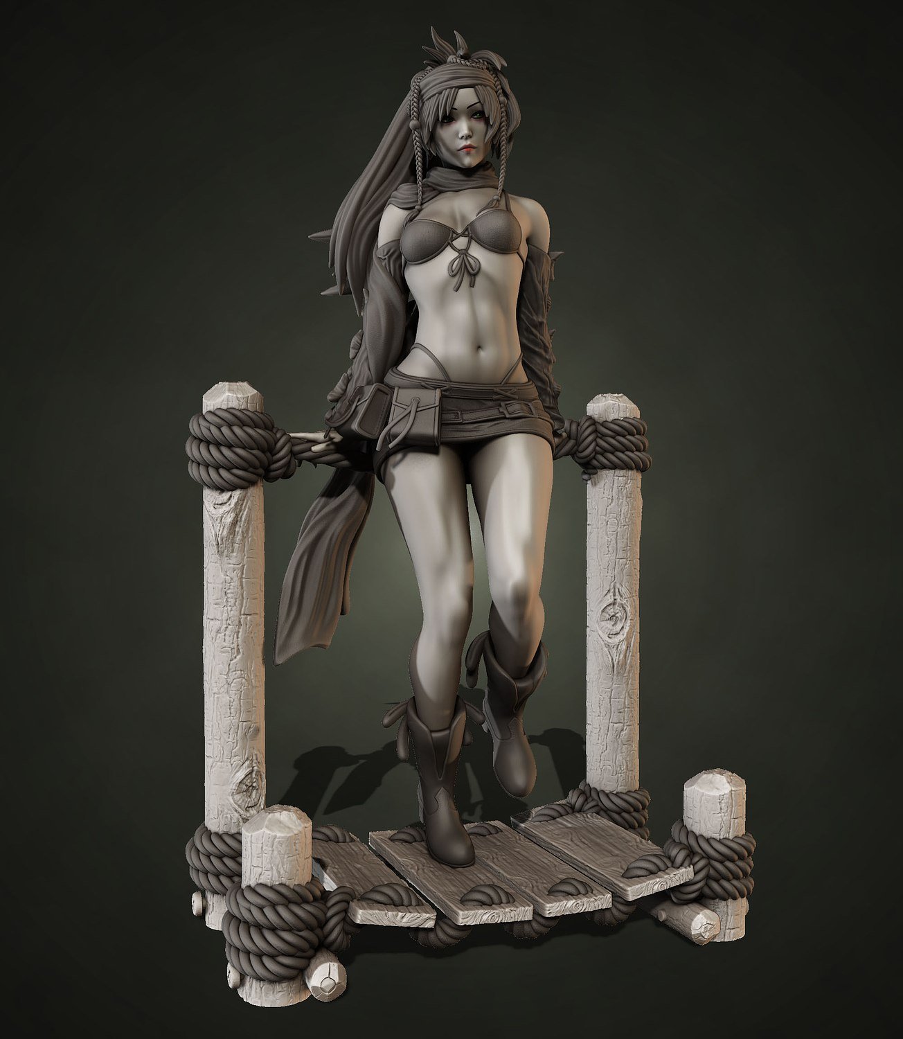 Rikku from Final Fantasy STL FILE