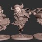 Klee Running from Genshin Impact STL FILE