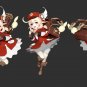 Klee Running from Genshin Impact STL FILE