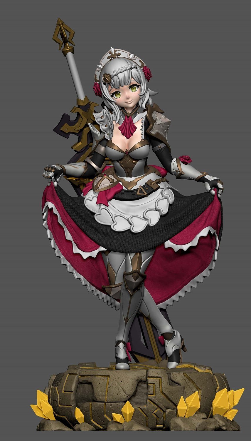 Noelle V2 from Genshin Impact STL FILE