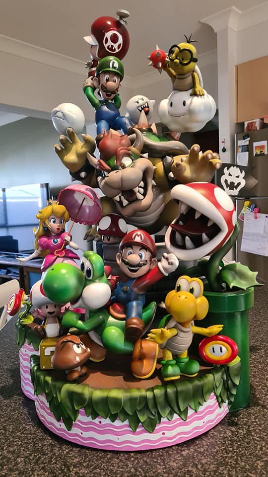 Super Mario Diorama STL FILE