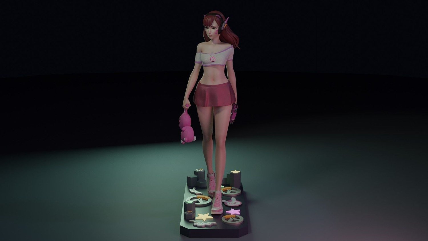 Dva Home Outfit From Overwatch STL FILE