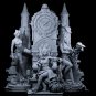 DC Punk Girls Diorama STL FILE 3D PRINT