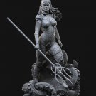 Queen Mera From DC STL FILE 3D PRINT