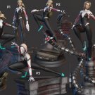 Gwen Stacy Various Poses from Marvel STL FILE 3D PRINT