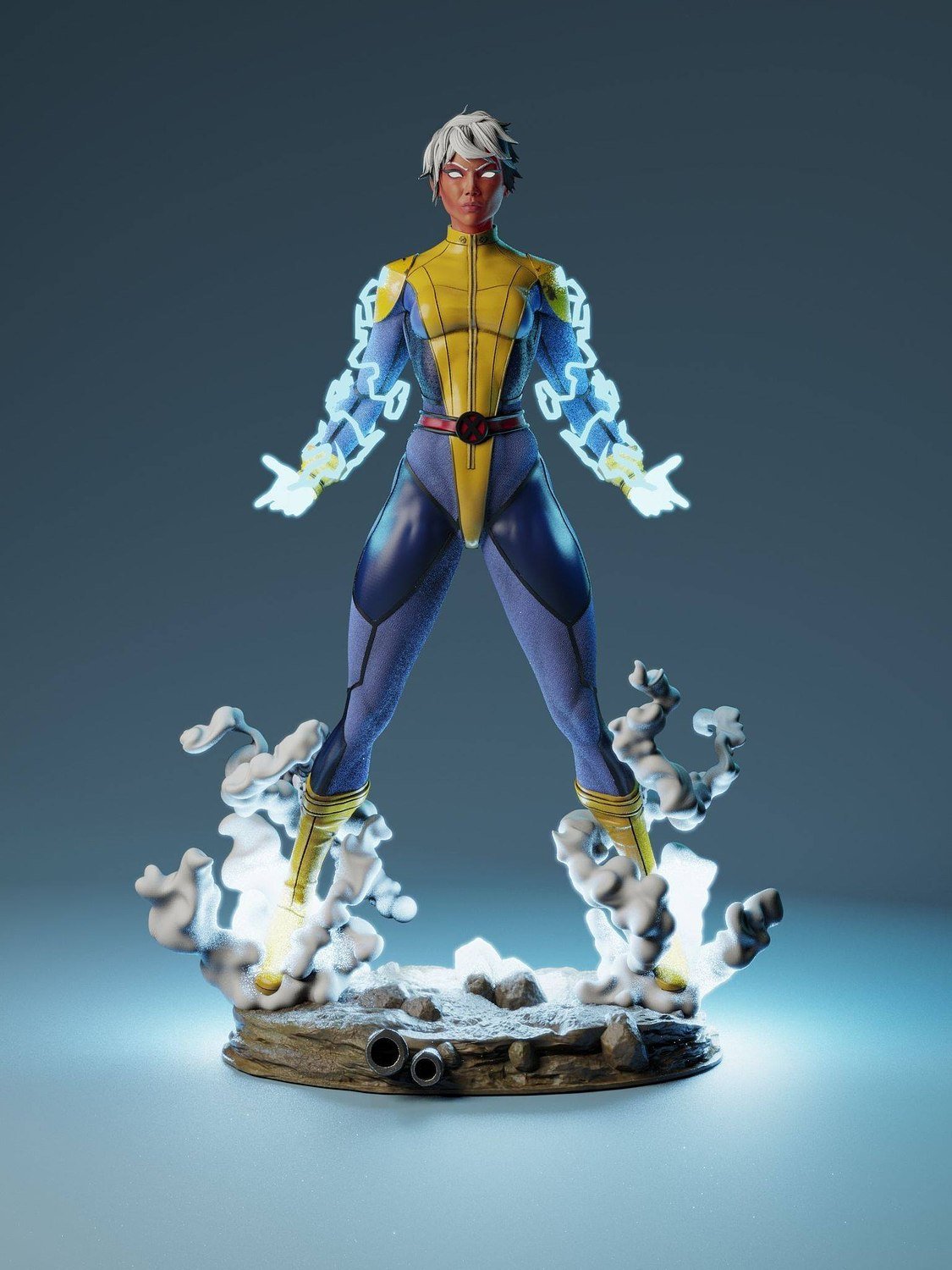 Storm from Marvel STL FILE 3D PRINT