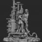 DC Girls Diorama STL FILE 3D PRINT