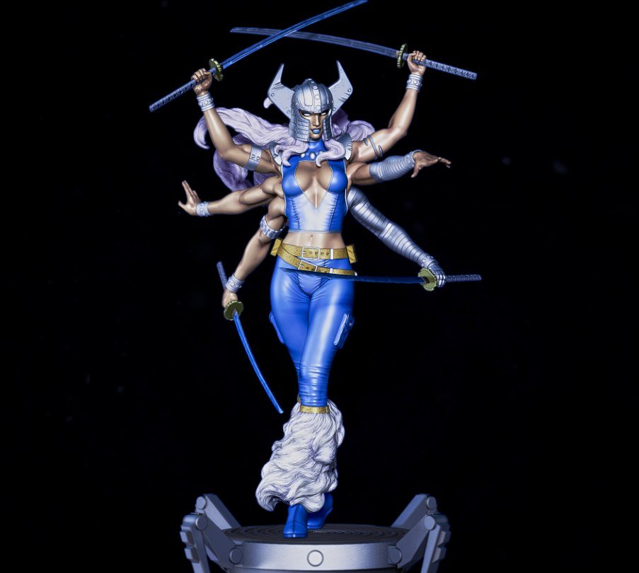 Spiral from X-men STL FILE 3D PRINT