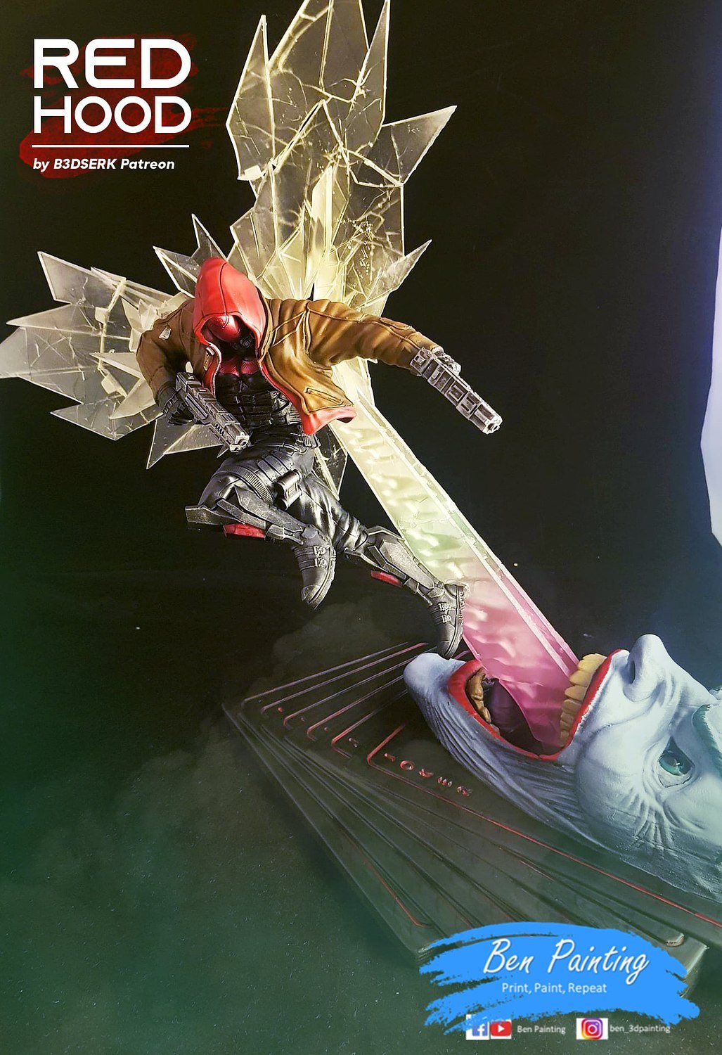 Red Hood from DC STL FILE 3D PRINT