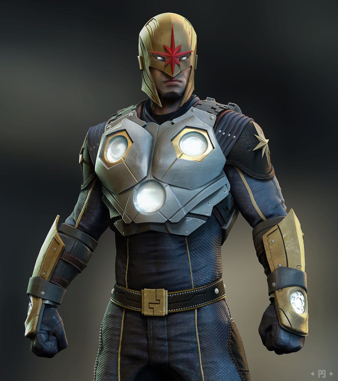Nova Marvel Novacorp Spiderverse STL FILE 3D PRINT