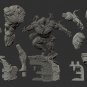 Venom Diorama from Marvel STL FILE 3D PRINT