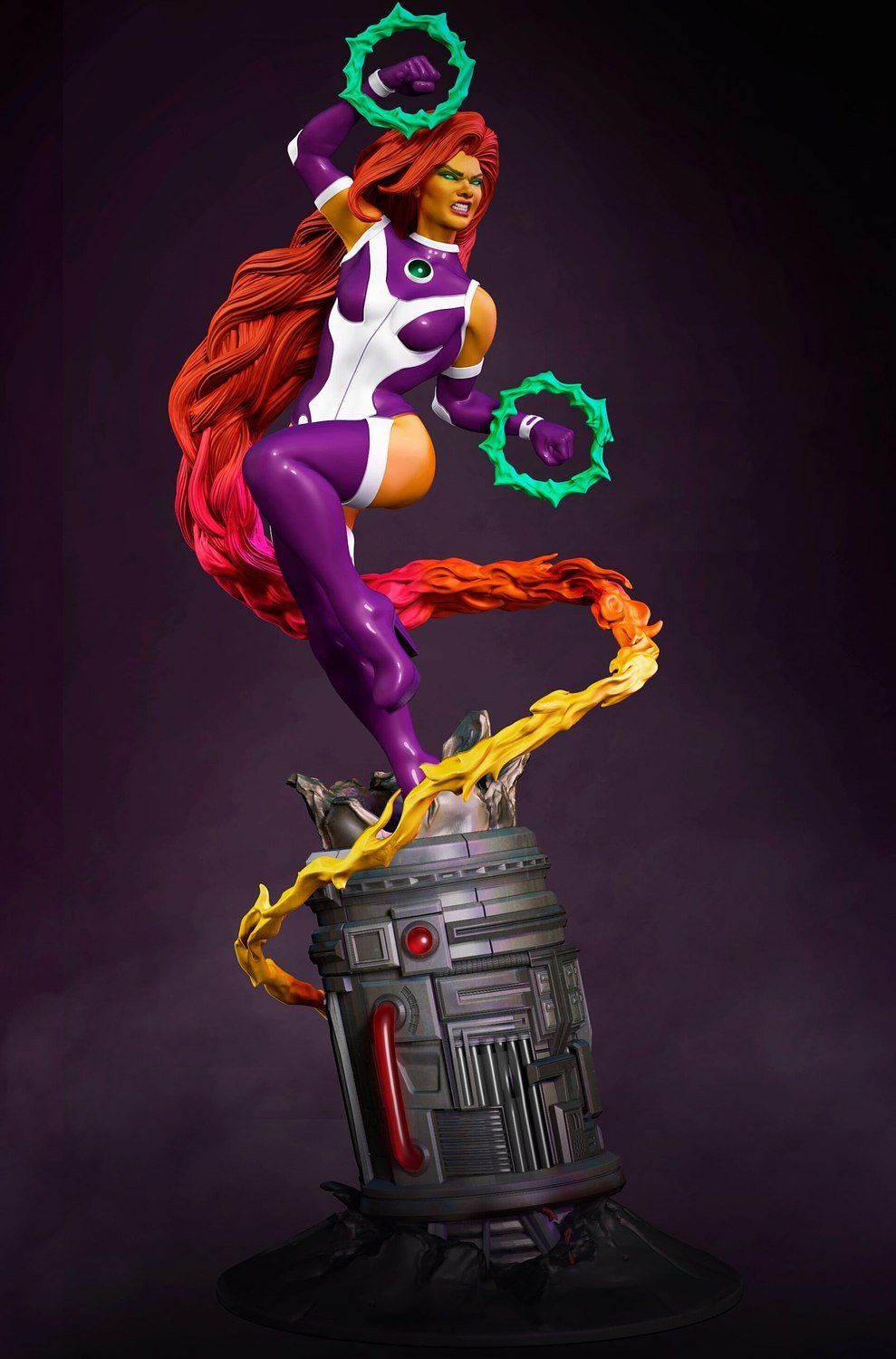 Starfire Fanart from DC STL FILE 3D PRINT