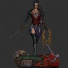 Wonderwoman Evil STL FILE 3D PRINT
