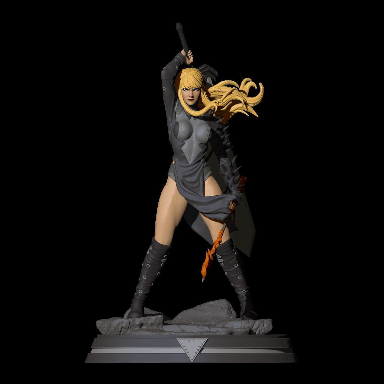 Magik Phoenix Force from Marvel STL FILE 3D PRINT