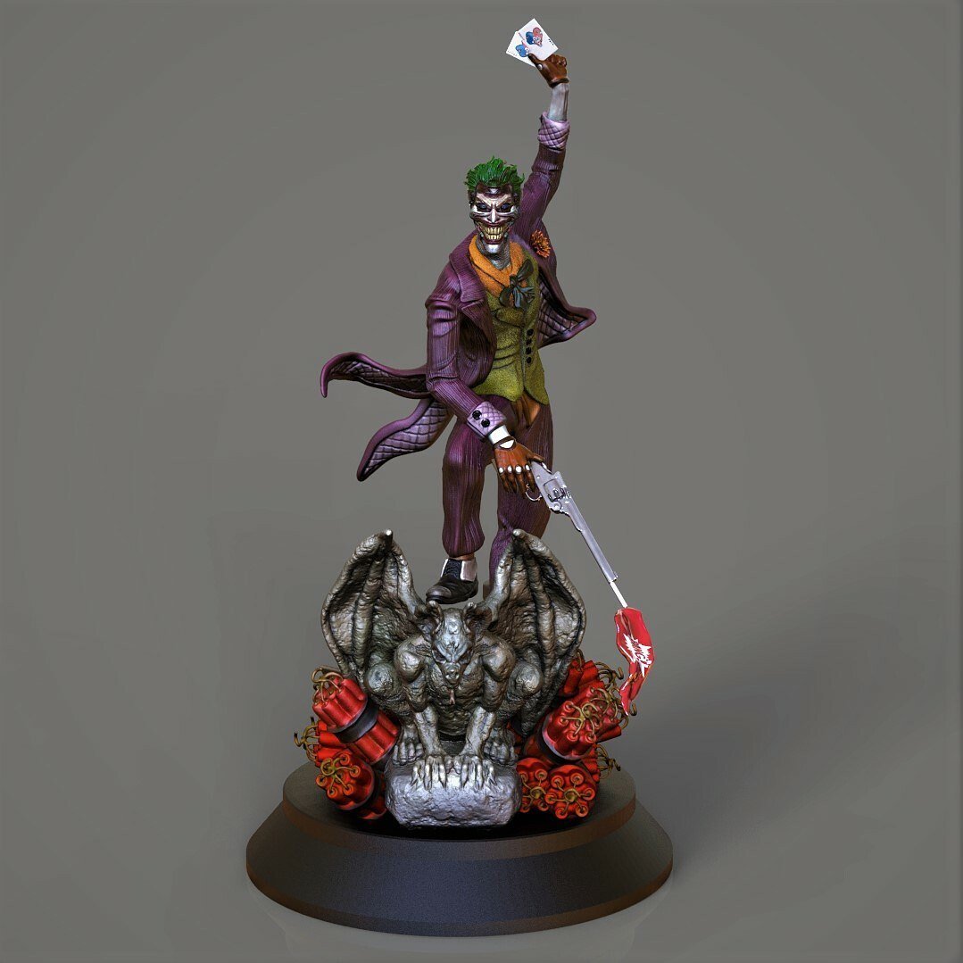 Joker- The joker Fanart from DC STL FILE 3D PRINT