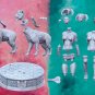 Harley Quinn and her Hyenas Diorama from DC STL FILE 3D PRINT