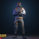 Winter Soldier From Marvel STL FILE 3D PRINT
