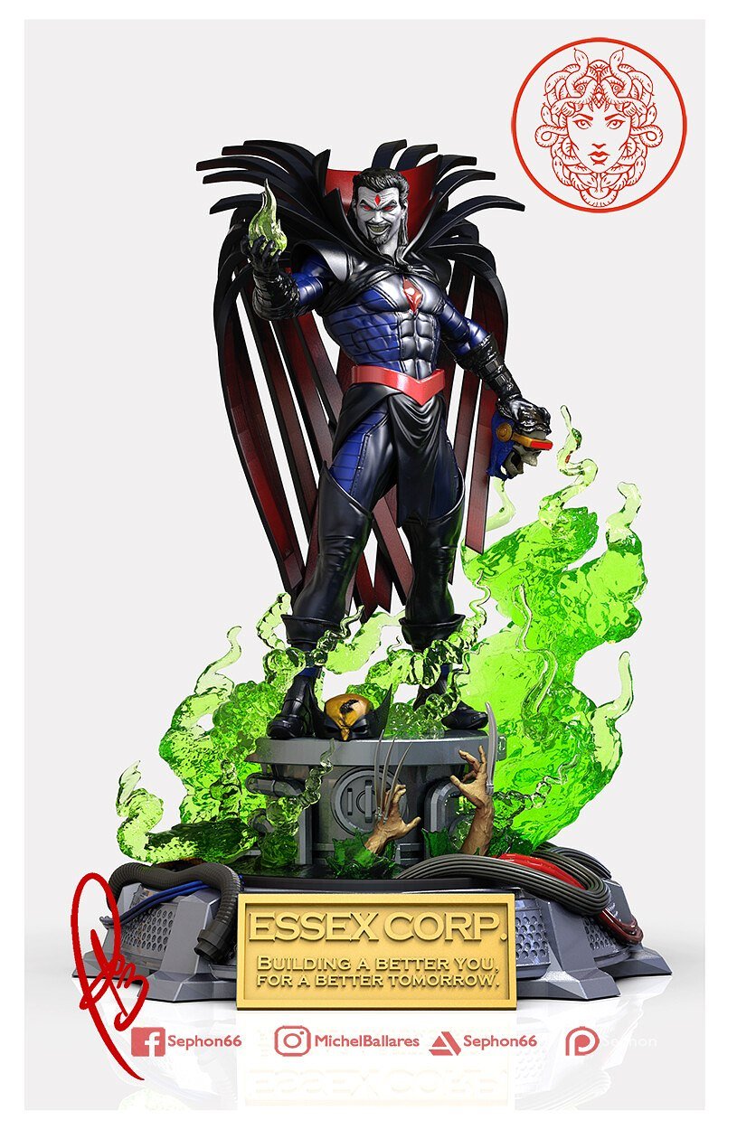 Mister Sinister From Marvel STL FILE 3D PRINT