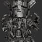 Magneto on Throne STL FILE 3D PRINT
