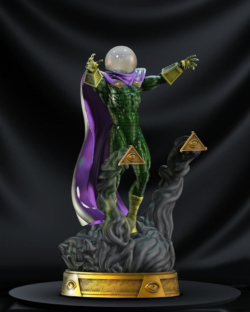 Mysterio from Spiderman STL FILE 3D PRINT