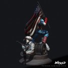 Captain America World War II from Marvel STL FILE 3D PRINT