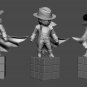 Spiderman Noir Chibi Fanart STL FILE 3D PRINT