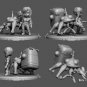 Motoko Kusanagi Chibi Fanart STL FILE 3D PRINT