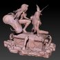 Vampirella and Lady Death Fanart STL FILE 3D PRINT