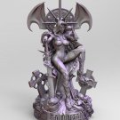 Lady Death on Throne Fanart STL FILE 3D PRINT