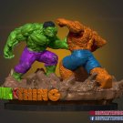 Hulk vs Thing Diorama From Marvel STL FILE 3D PRINT