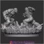 Hulk vs Thing Diorama From Marvel STL FILE 3D PRINT