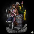 Gambit and Rogue From Marvel STL FILE 3D PRINT