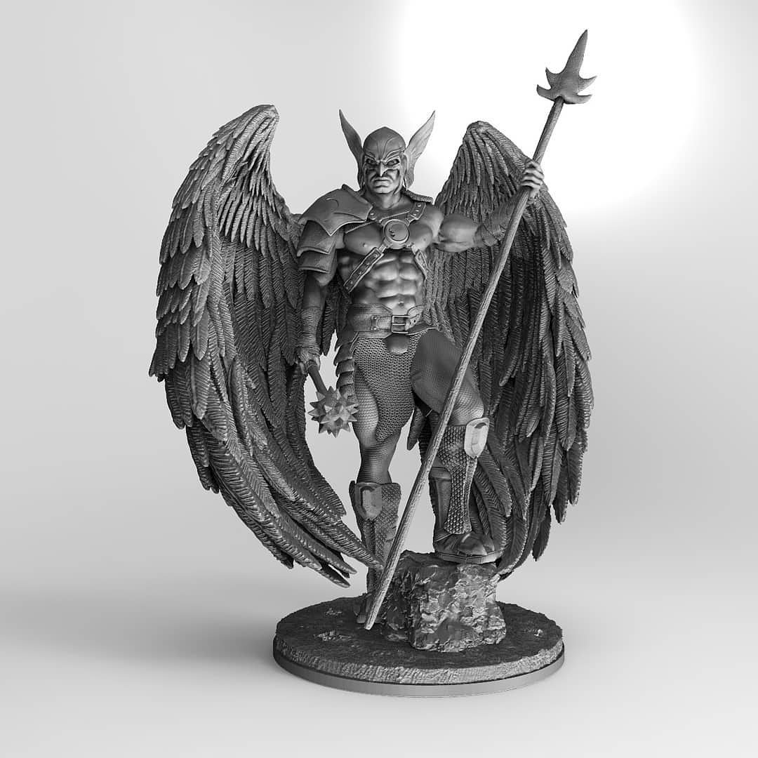 HawkMan From DC STL FILE 3D PRINT